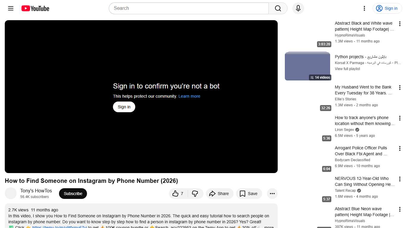 How to Find Someone on Instagram by Phone Number (2026) - YouTube